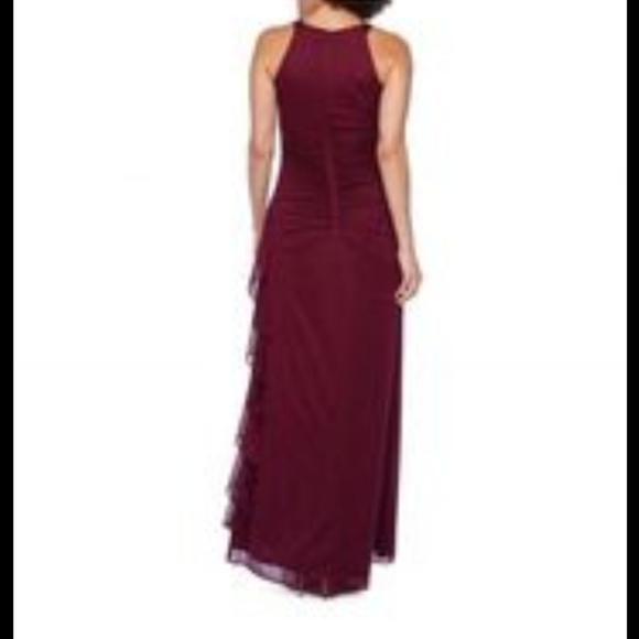 S12 Prom Dress DJ Jaz Sleeveless Evening Gown NEW w tags Size 12 Runs Small - Picture 2 of 4